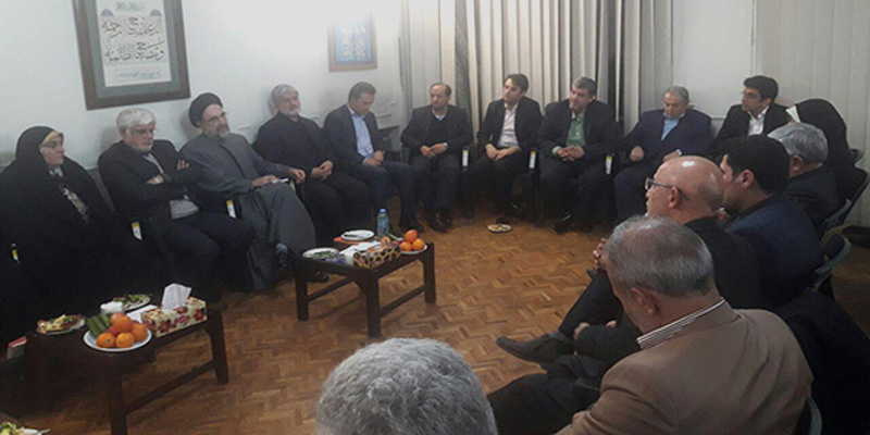 دیدار جمعی از اعضای فراکسیون امید با سیدمحمدخاتمی